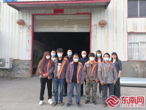 邵武洪墩為響應就地過年的企業員工送溫暖