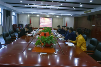 劉文開院長帶隊赴南平建陽走訪校友企業并與福建新紀建設集團開展校企合作